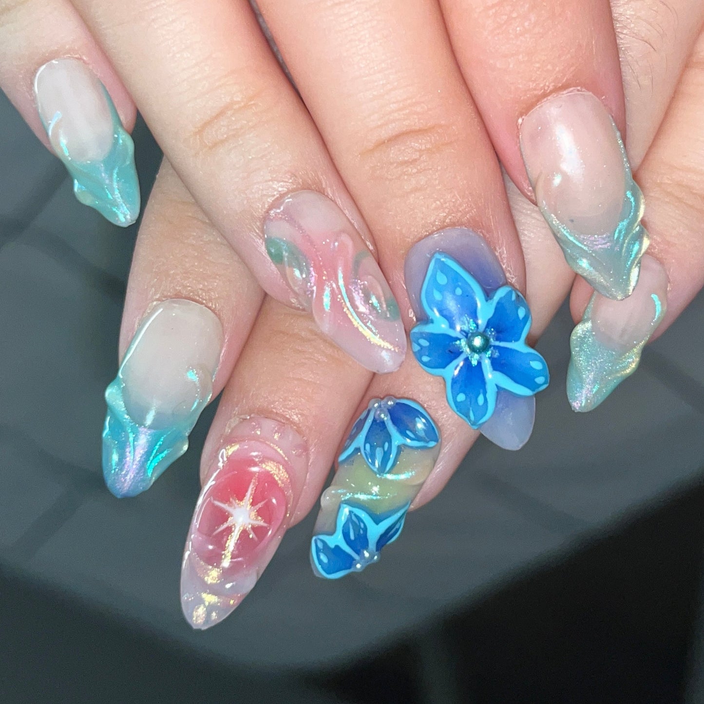Blooming Chameleon